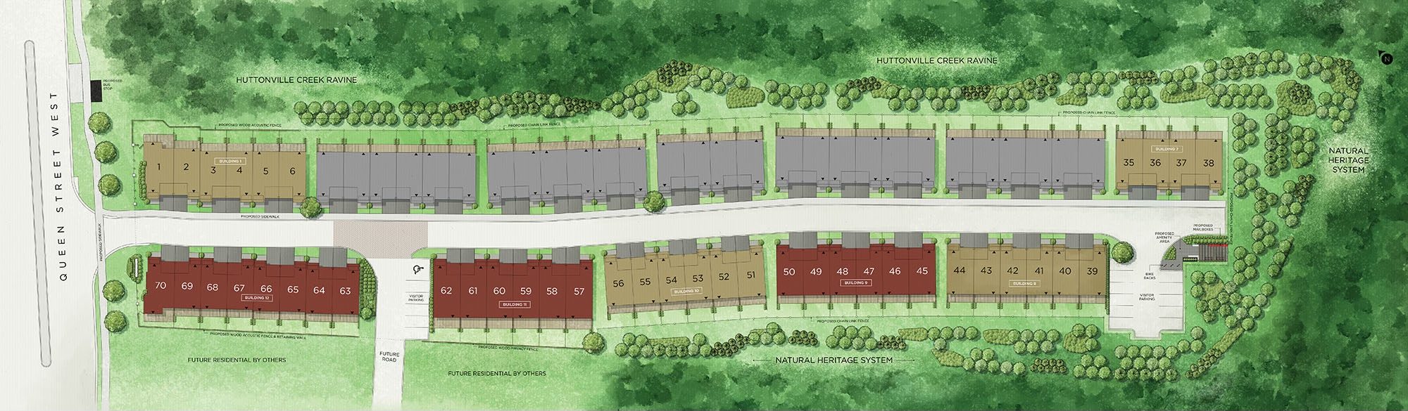 Branthaven Queens Lane Site Plan