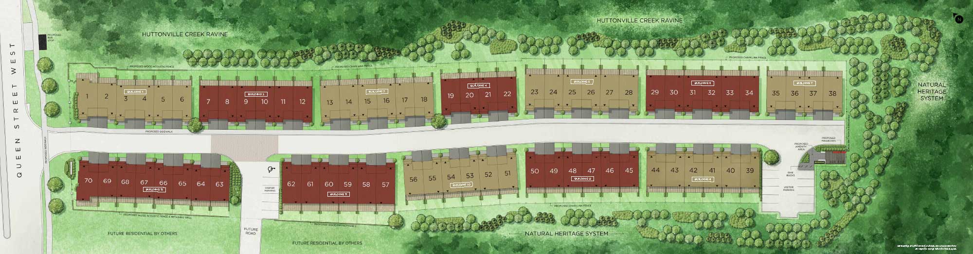 Branthaven Queens Lane Site Plan