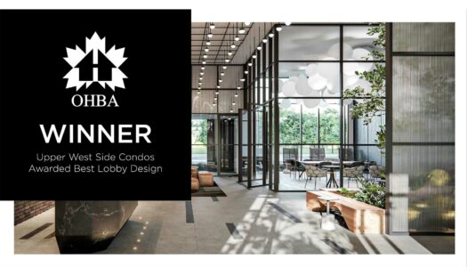 OHBA Winner - Upper West Side Condos Awarded Best Lobby Design (Rectangle)